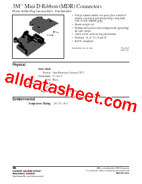 103XX-52F0-008 Datasheet PDF - 3M Electronics