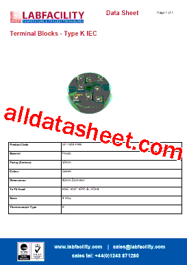 HT-059-D Datasheet PDF - Labfacility Ltd