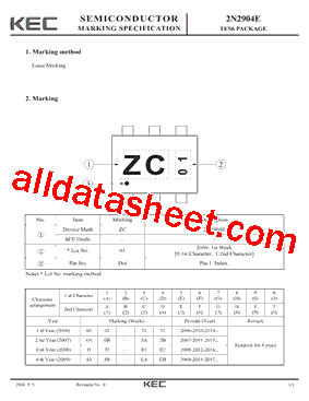 2N2904E Datasheet PDF - KEC(Korea Electronics)