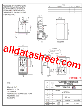 723WA1048 Datasheet PDF - Qualtek Electronics Corporation