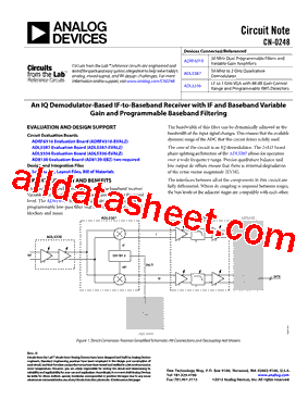 CN-0248 Datasheet PDF - Analog Devices