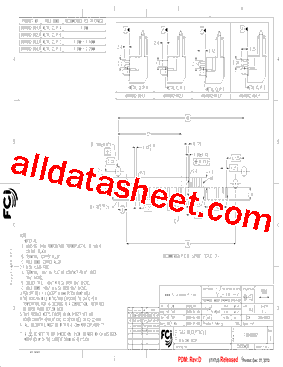 10044002 Datasheet PDF - FCI connector