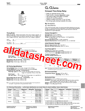 CLC-41-30005 Datasheet PDF - Tyco Electronics
