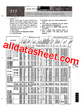 STK1045 Datasheet PDF - List of Unclassifed Manufacturers